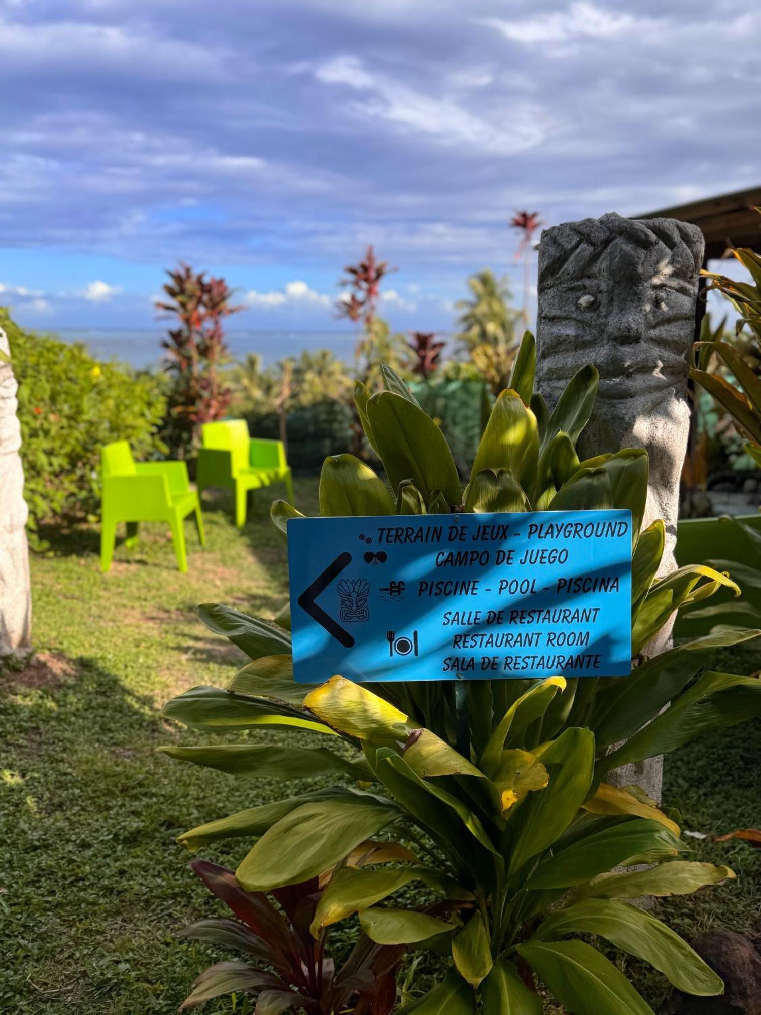 Fare Arana Mooréa Guesthouse Atiha Esterno foto